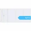 Preisgestaltung Kipp und Drehfenster 4000x1800 mm REHAU OPTIMUM EURO-DESIGN 70 RAL 9016 Traffic white beidseitig. Preis: 826,67 €