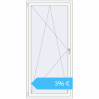 Preisgestaltung Kipp und Drehfenster 1000x2100 mm REHAU ENERGY-SAVING SYNEGO MD RAL 9016 Traffic white beidseitig. Preis: 396,07 €