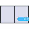 Preisgestaltung Kipp und Drehfenster 2000x1250 mm REHAU ENERGY-SAVING SYNEGO MD ANTHRACITE_GREY_STRUKTURAL beidseitig. Preis: 513,46 €