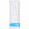 Preisgestaltung Kipp und Drehfenster 800x2100 mm REHAU ENERGY-SAVING SYNEGO MD RAL 9016 Traffic white beidseitig. Preis: 353,41 €