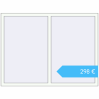 Preisgestaltung Kipp und Drehfenster 1600x1200 mm REHAU BRILLANT DESIGN CREAME_WHITE_50L-2 extern. Preis: 298,02 €