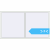 Preisgestaltung Kipp und Drehfenster 2280x1280 mm REHAU OPTIMUM EURO-DESIGN 70 RAL 9016 Traffic white beidseitig. Preis: 248,90 €
