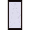 Preisgestaltung Balkontüren 1050x2150 mm BALCONY DOOR REHAU EURO 60 BLACK_BROWN beidseitig