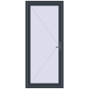 Preisgestaltung Einfach und Doppelglasschwingtüren 1000x2300 mm INTERIOR door (Т94/60) opens to the outside ANTHRACITE_GREY_STRUKTURAL beidseitig