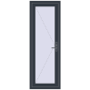Preisgestaltung Einfach und Doppelglasschwingtüren 735x1975 mm INTERIOR door (Т94/60) opens to the outside ANTHRACITE_GREY_STRUKTURAL beidseitig