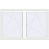 Preisgestaltung Kipp und Drehfenster 2000x1250 mm REHAU ENERGY-SAVING SYNEGO MD RAL 9016 Traffic white beidseitig