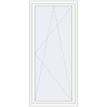 Preisgestaltung Kipp und Drehfenster 1000x2100 mm REHAU EURO70 RAL 9016 Traffic white beidseitig