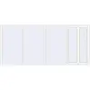 Preisgestaltung Kipp und Drehfenster 4000x1800 mm REHAU OPTIMUM EURO-DESIGN 70 RAL 9016 Traffic white beidseitig