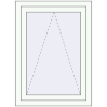 Preisgestaltung Kipp und Drehfenster 700x960 mm REHAU OPTIMUM EURO-DESIGN 70 RAL 9016 Traffic white beidseitig