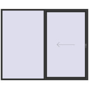 REHAU GENEO HST 2700x2200 mm BLACK_STRUCTURAL beidseitig REHAU GENEO HST 2700x2200 mm BLACK_STRUCTURAL beidseitig