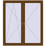 REHAU BRILLANT 1600x1800 mm WALNUT beidseitig REHAU BRILLANT 1600x1800 mm WALNUT beidseitig