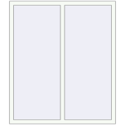Kipp und Drehfenster 1300x1500 mm REHAU EURO70 RAL 9016 Traffic white beidseitig