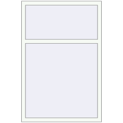 Kipp und Drehfenster 1000x1500 mm REHAU BRILLANT