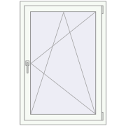 REHAU BRILLANT 800x1200 mm RAL 9016 Traffic white beidseitig REHAU BRILLANT 800x1200 mm RAL 9016 Traffic white beidseitig