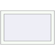 Kipp und Drehfenster 780x460 mm REHAU SYNEGO MD 80 RAL 9016 Traffic white beidseitig