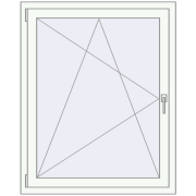 Kipp und Drehfenster 1000x1200 mm REHAU ENERGY-SAVING (SYNEGO MD)