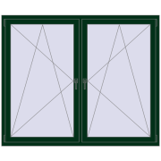 REHAU BRILLANT 1750x1450 mm MOSS_GREEN beidseitig REHAU BRILLANT 1750x1450 mm MOSS_GREEN beidseitig