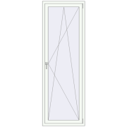 REHAU SYNEGO MD 80 800x2200 mm RAL 9016 Traffic white beidseitig REHAU SYNEGO MD 80 800x2200 mm RAL 9016 Traffic white beidseitig