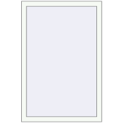 REHAU SYNEGO MD 80 800x1200 mm RAL 9016 Traffic white beidseitig REHAU SYNEGO MD 80 800x1200 mm RAL 9016 Traffic white beidseitig