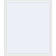 REHAU BRILLANT 1600x1800 mm RAL 9016 Traffic white beidseitig REHAU BRILLANT 1600x1800 mm RAL 9016 Traffic white beidseitig