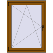 REHAU BRILLANT 900x1200 mm GOLDEN OAK beidseitig REHAU BRILLANT 900x1200 mm GOLDEN OAK beidseitig