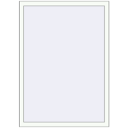 REHAU EURO70 1000x1400 mm RAL 9016 Traffic white beidseitig REHAU EURO70 1000x1400 mm RAL 9016 Traffic white beidseitig